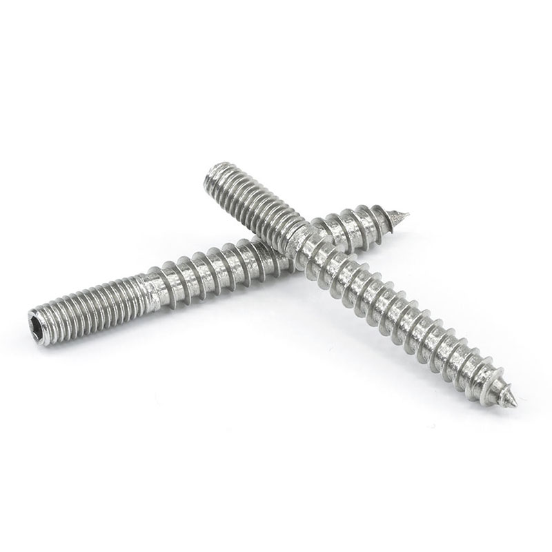 Double End Dowel SCEWS Wood Screws สำหรับเฟอร์นิเจอร์