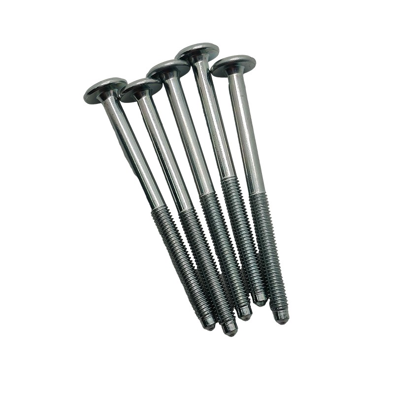 สกรูหัวจมหกเหลี่ยมหัวแบน เกลียวครึ่ง