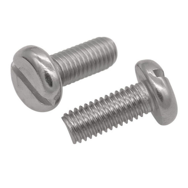 สกรูหัวจมแบบมีรู Inox DIN85