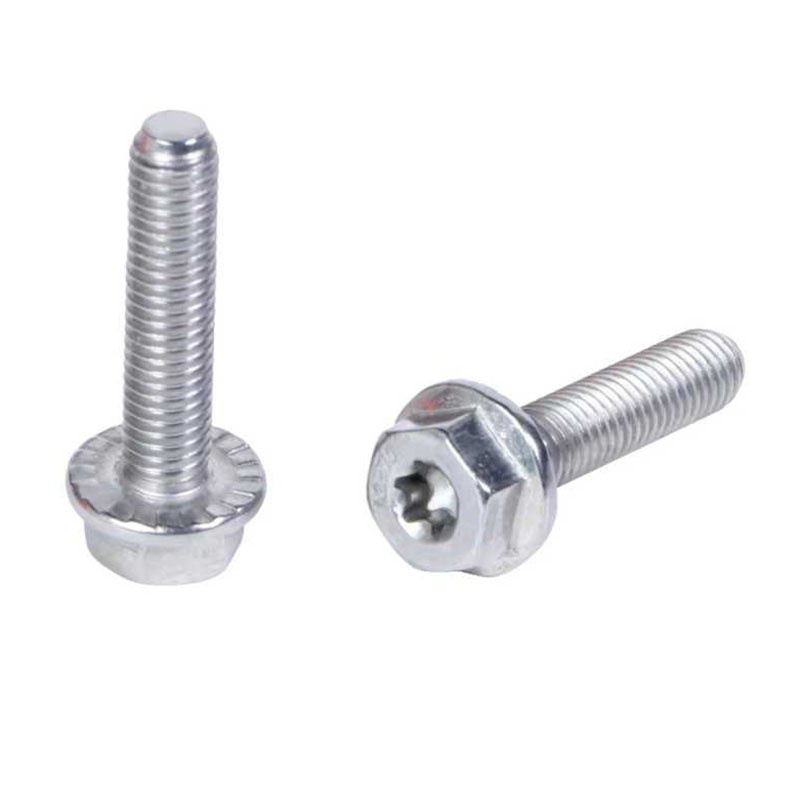 สลักเกลียวหน้าแปลนหัวหกเหลี่ยมของไดรฟ์ Torx